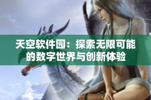 天空软件园：探索无限可能的数字世界与创新体验
