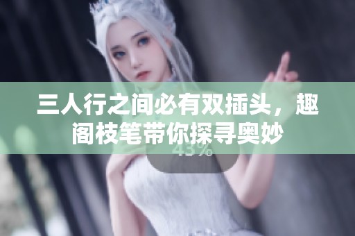 三人行之间必有双插头，趣阁枝笔带你探寻奥妙