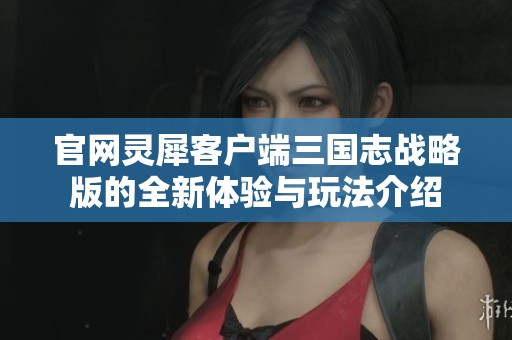 官网灵犀客户端三国志战略版的全新体验与玩法介绍