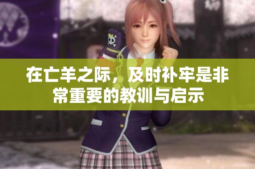 在亡羊之际，及时补牢是非常重要的教训与启示