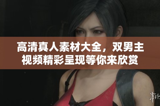 高清真人素材大全，双男主视频精彩呈现等你来欣赏
