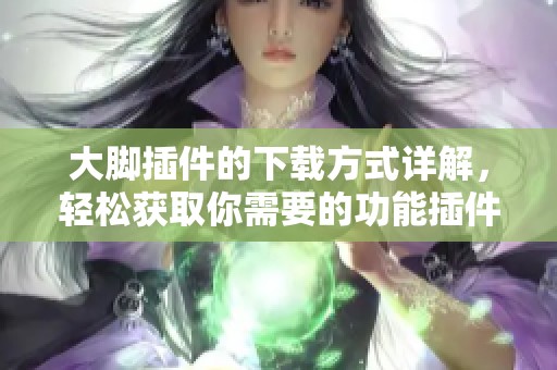 大脚插件的下载方式详解，轻松获取你需要的功能插件