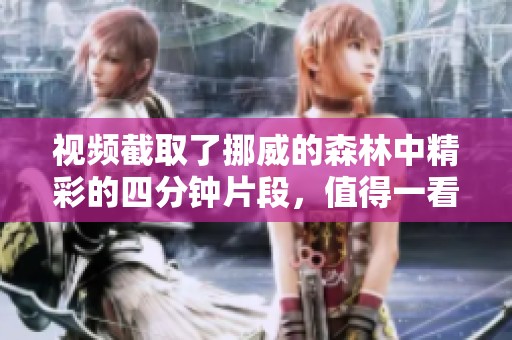 视频截取了挪威的森林中精彩的四分钟片段，值得一看！