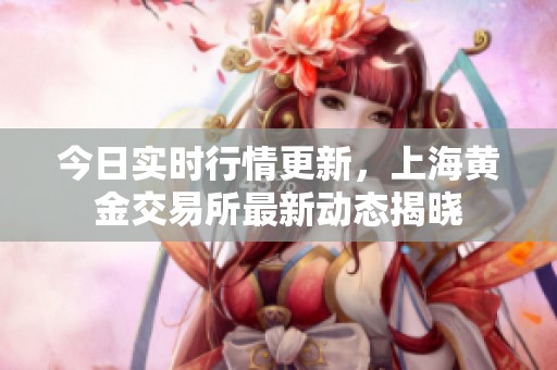 今日实时行情更新，上海黄金交易所最新动态揭晓