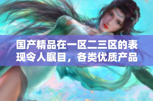 ****在一区二三区的表现令人瞩目，各类优质产品令人期待不已