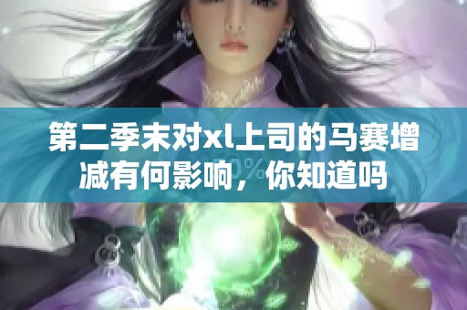 第二季末对xl上司的马赛增减有何影响，你知道吗