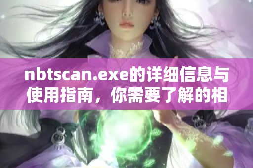 nbtscan.exe的详细信息与使用指南，你需要了解的相关知识都在这里