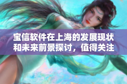 宝信软件在上海的发展现状和未来前景探讨，值得关注的项目与创新成果展示
