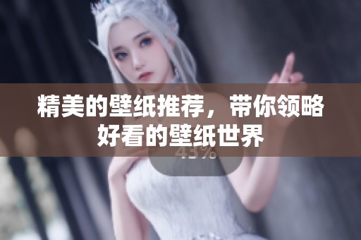 精美的壁纸推荐，带你领略好看的壁纸世界