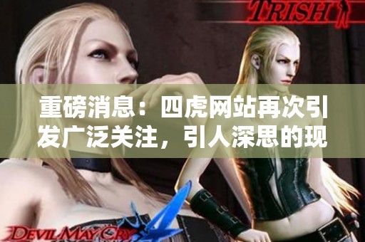 重磅消息：四虎网站再次引发广泛关注，引人深思的现象出现了