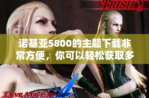 诺基亚5800的主题下载非常方便，你可以轻松获取多种主题选择