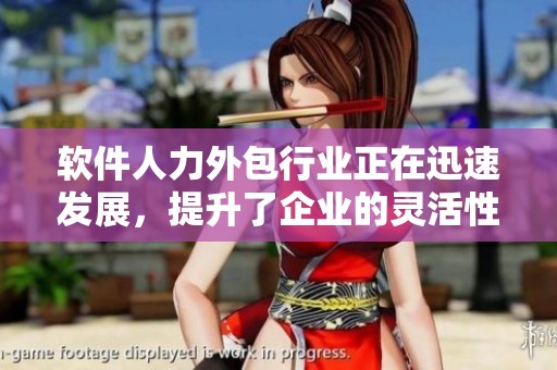 软件人力外包行业正在迅速发展，提升了企业的灵活性和效率