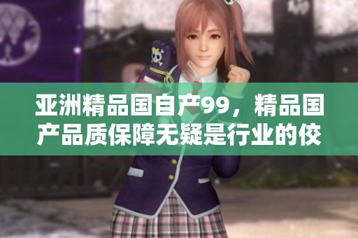 亚洲精品国自产99，精品国产品质保障无疑是行业的佼佼者
