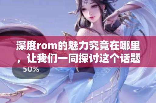深度rom的魅力究竟在哪里，让我们一同探讨这个话题
