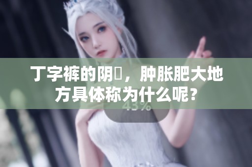 丁字裤的阴脣，肿胀肥大地方具体称为什么呢？