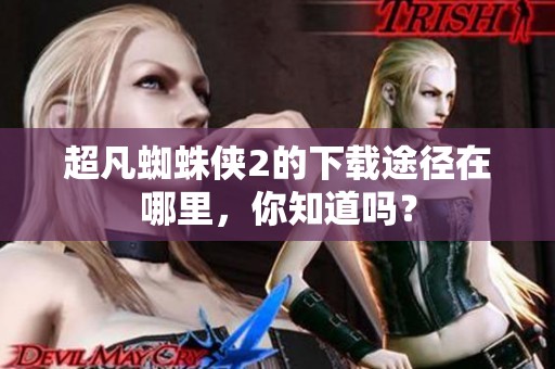 超凡蜘蛛侠2的下载途径在哪里，你知道吗？