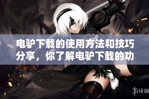 电驴下载的使用方法和技巧分享，你了解电驴下载的功能吗