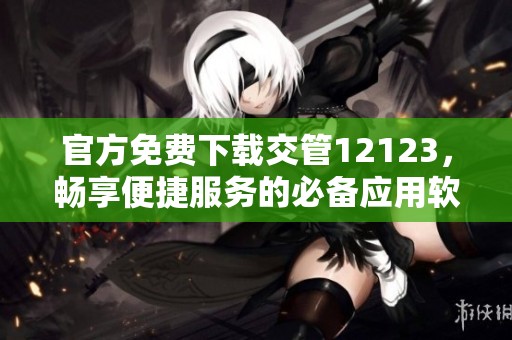 官方免费下载交管12123，畅享便捷服务的必备应用软件