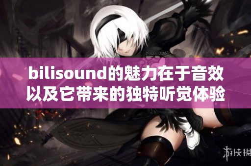 bilisound的魅力在于音效以及它带来的独特听觉体验