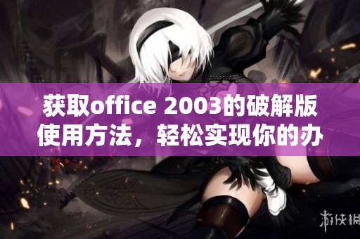 获取office 2003的破解版使用方法，轻松实现你的办公软件需求
