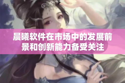 晨曦软件在市场中的发展前景和创新能力备受关注