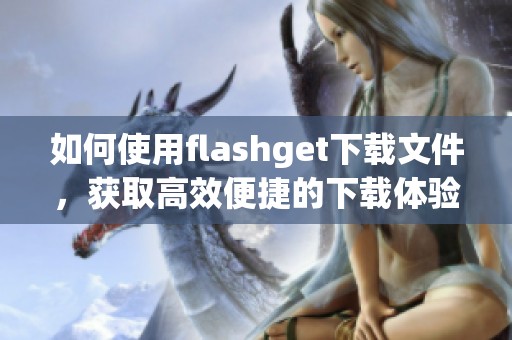 如何使用flashget下载文件，获取高效便捷的下载体验技巧