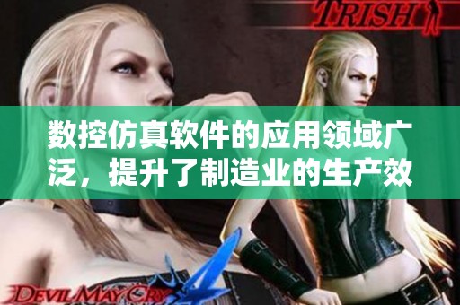 数控仿真软件的应用领域广泛，提升了制造业的生产效率与品质