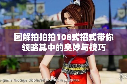 图解拍拍拍108式招式带你领略其中的奥妙与技巧