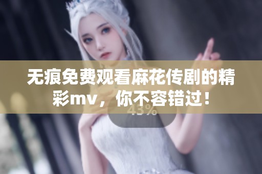 无痕免费观看麻花传剧的精彩mv，你不容错过！