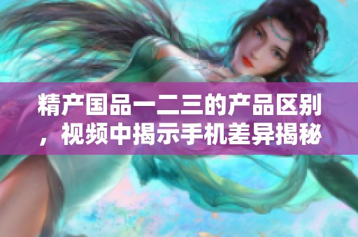 精产国品一二三的产品区别，视频中揭示手机差异揭秘