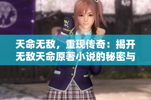 天命无敌，重现传奇：揭开无敌天命原著小说的秘密与精彩
