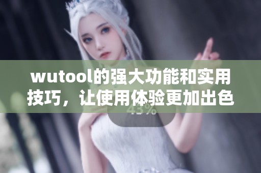 wutool的强大功能和实用技巧，让使用体验更加出色的工具推荐