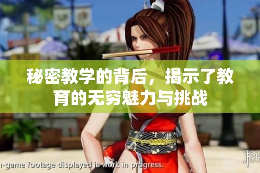 秘密教学的背后，揭示了教育的无穷魅力与挑战
