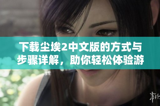 下载尘埃2中文版的方式与步骤详解，助你轻松体验游戏乐趣