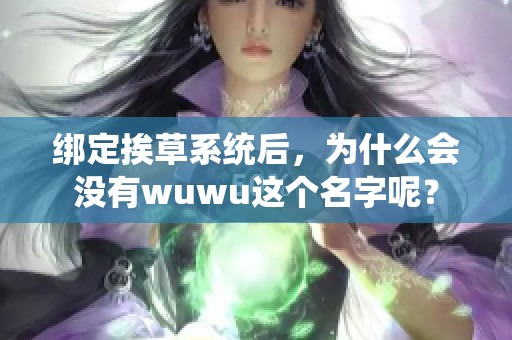 绑定挨草系统后，为什么会没有wuwu这个名字呢？