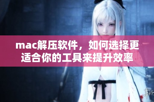mac解压软件，如何选择更适合你的工具来提升效率
