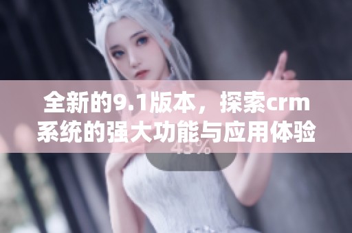 全新的9.1版本，探索crm系统的强大功能与应用体验