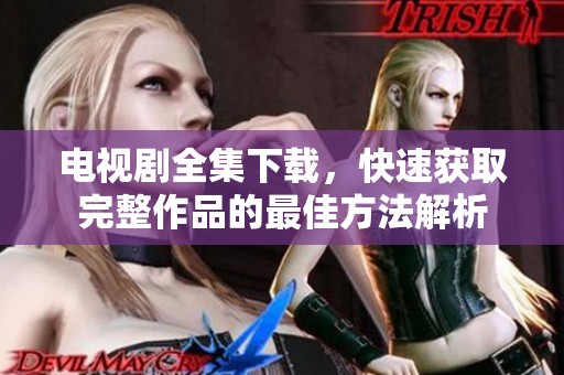 电视剧全集下载，快速获取完整作品的最佳方法解析