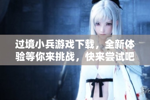 过境小兵游戏下载，全新体验等你来挑战，快来尝试吧！