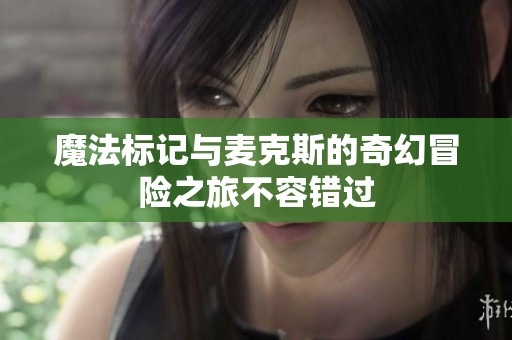 魔法标记与麦克斯的奇幻冒险之旅不容错过