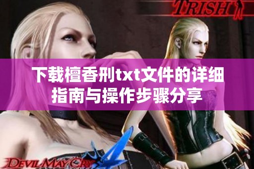 下载檀香刑txt文件的详细指南与操作步骤分享