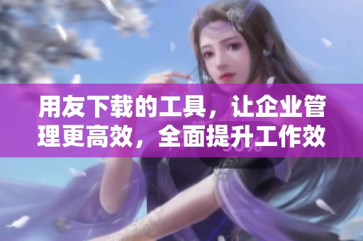 用友下载的工具，让企业管理更高效，全面提升工作效率的必备软件