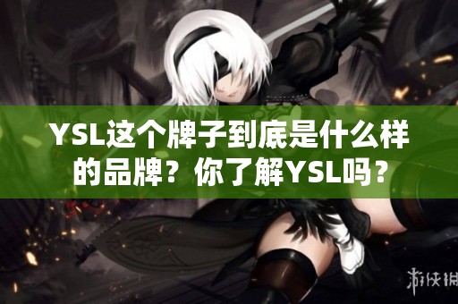 YSL这个牌子到底是什么样的品牌？你了解YSL吗？