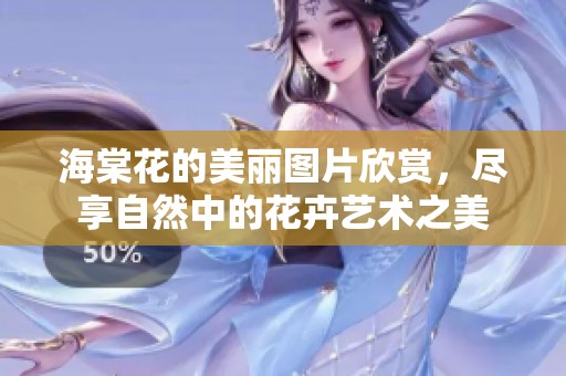 海棠花的美丽图片欣赏，尽享自然中的花卉艺术之美