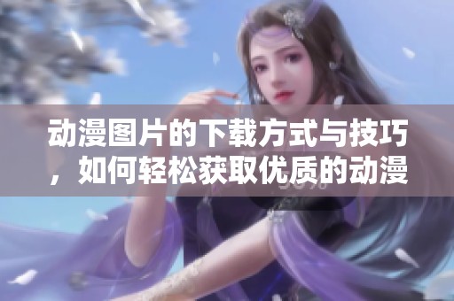 动漫图片的下载方式与技巧，如何轻松获取优质的动漫图片资源