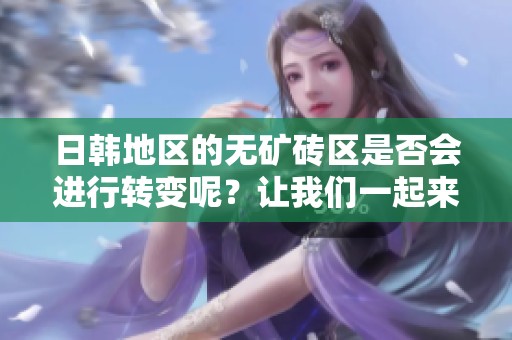 日韩地区的无矿砖区是否会进行转变呢？让我们一起来探索这个问题。