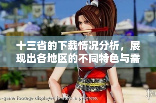 十三省的下载情况分析，展现出各地区的不同特色与需求