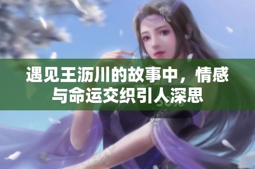 遇见王沥川的故事中，情感与命运交织引人深思