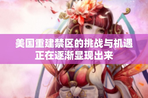 美国重建禁区的挑战与机遇正在逐渐显现出来
