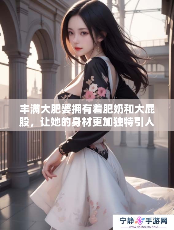 丰满大肥婆拥有着肥奶和大屁股，让她的身材更加独特引人注目